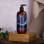 The English Soap Company Tekuté mýdlo Polar Lights 500 ml, modrá barva, hnědá barva, plast