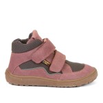 Dívčí barefoot boty TEX AUTUMN Gray/Pink Froddo G3110254-6 - šedá - 39