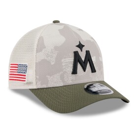 New Era Pánská kšiltovka Minnesota Twins MLB 2025 Armed Forces 9FORTY M-Crown A-Frame Snapback