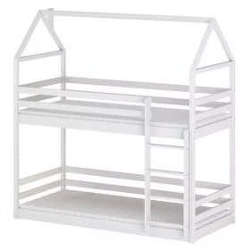Posteľ Domček Axel 80x160 white