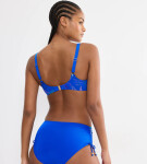 SUMMER TROPICS – Minimizer plavkový top pro perfektní podporu Triumph BLUE COMBINATION 44D