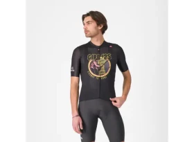 Castelli Giro Highway To Rome pánský dres krátký rukáv Nero vel. M