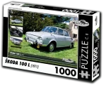 RETRO-AUTA Puzzle č. 8 Škoda 100 L (1971)