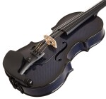 Glasser CC Violin Acoustic Electric Blue