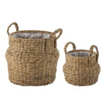 Bloomingville Obal na květiny Bjorn Basket Nature Menší, přírodní barva