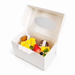 Cake star krabička na 2ks cupcakes nebo dezerty bez vložky 16 x 10 x 10 cm