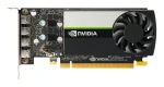 HP NVIDIA T400E 4GB / Grafická karta / GDDR6 / 64bit / PCIe x16 3.0 / 4x mini DisplayPort / 30W (A4HP3AA)