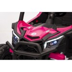 Mamido Elektrické autíčko Buggy Madman UTV-MX růžové