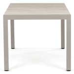 Zahradní stůl 162x90cm, hliník, polywood, béžová, AZT-S1514 CRM