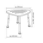 RIDDER - Koupelnová stolička, bambus A00502081