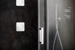 RAVAK - Matrix Sprchové dveře dvoudílné MSD2-120 L, 1175-1215 mm, satin/čiré sklo 0WLG0U00Z1