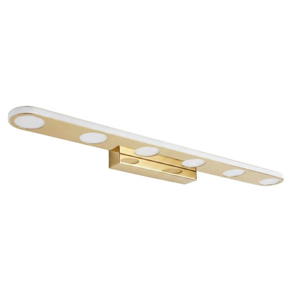 Koupelnové nástěnné LED svítidlo SWE057-W GOLD OSW-20157