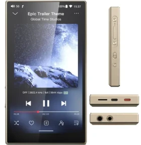 FiiO M21 titanově zlatá / Přenosný audio přehrávač (6953175761181)