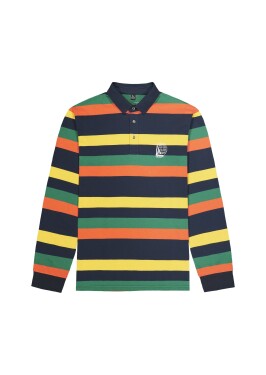 PICTURE M Vendey Polo L/S, Dark Blue velikost: L