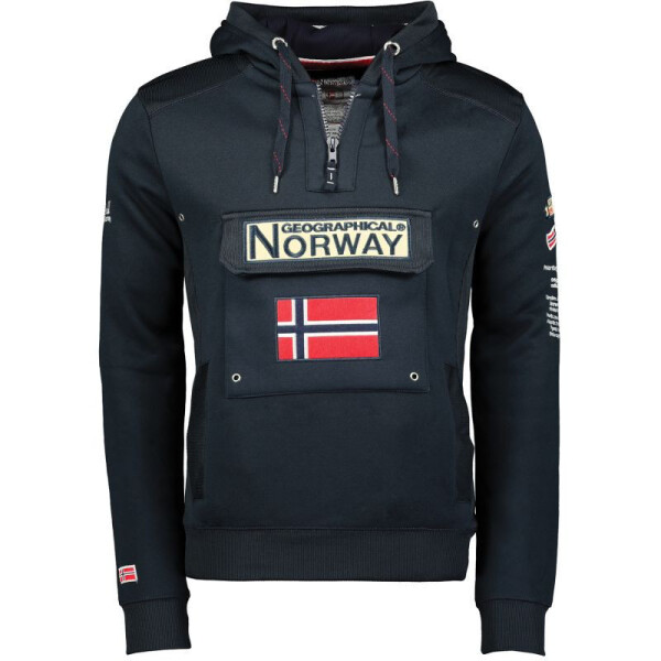 Pánská mikina Gymclass Db 054 M WW2489H/GN tm. modrá - Geographical Norway XL