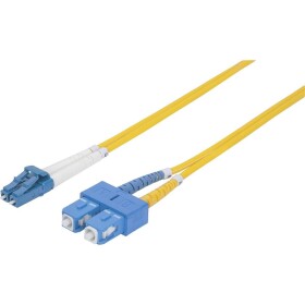 Intellinet 473965 optické vlákno optické vlákno kabel [1x zástrčka LC - 1x zástrčka SC] 9/125 µ Singlemode OS2 1.00 m