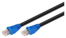 Goobay UTP Cat6 venkovní patchkabel černá / Patch kabel / U/UTP / 40 m (94394)
