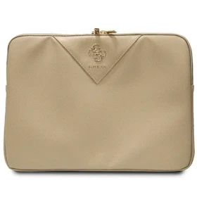 Guess Triangle 4G Obal pro notebook 14" zlatá / Obal na notebook / 14" (GUCS14ZPGSTEGD)