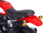 Mamido Dětská elektrická motorka Street Bob červená