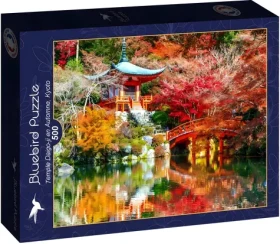 BLUEBIRD Puzzle Chrám Daigodži na podzim, Kjótó