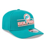 New Era Pánská kšiltovka Miami Dolphins NFL Historic Logo Stated 9SEVENTY Stretch-Snap