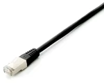Equip Cat6a Platinum černá / Patch kabel / S/FTP / 0,25 m / RJ-45 / 10 ks (645693)