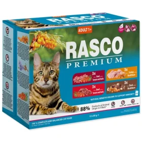 Rasco Premium Cat Adult Kapsičky Multipack 12x 85g (1703-13198)