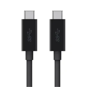 Belkin kabel USB-C na USB-C 3.1 černá / 100W / 2m (F2CU049bt2M-BLK)