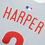 Nike Pánský dres Philadelphia Phillies MLB Bryce Harper #3 Limited - Šedá Velikost: XL