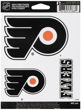 Rico Samolepka Philadelphia Flyers Triple Spirit Stickers% 1 ks