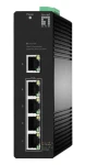 LevelOne Hilbert IGS-2105P / Průmyslový PoE switch / 4x GE PoE+ / 60 W PoE / Managed L2 / DIN lišta (IGS-2105P)
