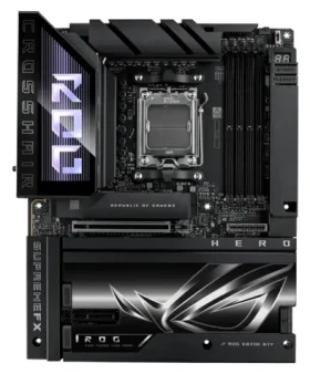 ASUS ROG CROSSHAIR X870E HERO BTF / Základní deska / AMD X870E / DDR5 / Wi-Fi 7 / 5GLAN / sc.AM5 / ATX (90MB1MX0-M0EAY0)