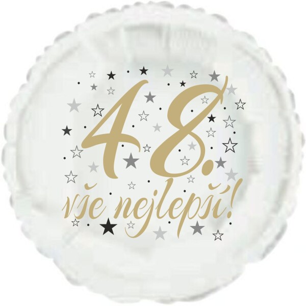 48. narozeniny balónek kruh Balonky.cz 48. narozeniny balónek kruh Balonky.cz