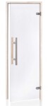Dveře do sauny "A" Light Premium 7x20 Clear 690x1990 mm Osika CA720CLASLPL