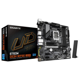 GIGABYTE MB Sc LGA1700 B760M DS3H WIFI6E GEN5, Intel B760, 4xDDR5, 2xDP, 1xHDMI, mATX EDF_1706234