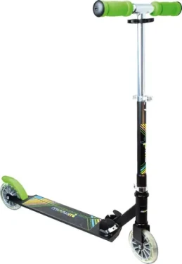 Muuwmi Neon 125mm / Skládací koloběžka / PU kola 125 mm / ABEC 5 / nosnost 100 kg (102)