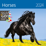 Kalendář nástěnný 2024 - Horses