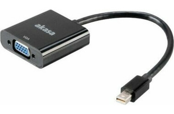 AKASA redukce z HDMI na VGA / AK-CBHD15-20BK / 20cm / (AK-CBHD15-20BK)