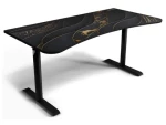 AROZZI ARENA Gaming Desk Black Gold / Herní stůl / D:160cm / Š:82cm / V:71cm (ARENA-BK-GOLD)