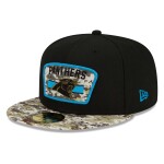 New Era Pánská kšiltovka Carolina Panthers NFL 2021 On-Field Salute to Service 59FIFTY Fitted Velikost: 7 1/8