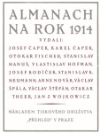 Almanach na rok 1914