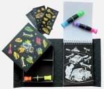 Tiger Tribe Neon Colouring Set - Hvězda silnic