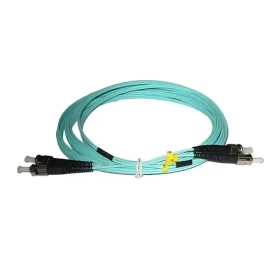 XtendLan FO patch ST-ST / Optický patch kabel / 2 m / 50/125 OM3 duplex / LS0H (FOP-STST-D-2-50-OM3)