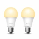 TP-Link Tapo L510E Smart, 8,7 W, E27, teplá bílá, 2 kusy