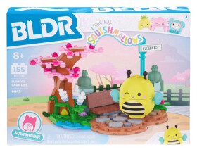 Squishmallows Stavebnice BLDR - Sunny a botanická zahrada