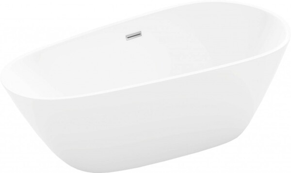 MEXEN - Eos vana volně stojící 170 x75, bílá bez krytky přepadu a zátky 52471707500-SS