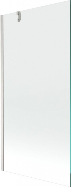 MEXEN/S - Next vanová zástěna FIX 90 x 150, transparent, nikl kartáčovaná 895-090-000-00-00-97