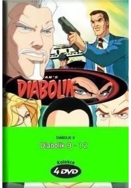 Diabolik 03 - 4 DVD pack