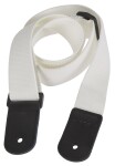 Cascha Ukulele Strap Poly-Cotton - White