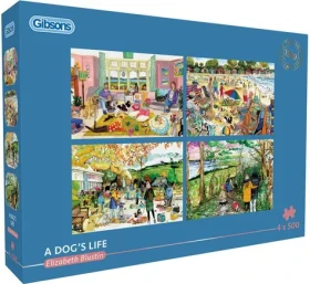GIBSONS Puzzle Psí život